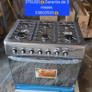 Cocina   de horno de 6 hornillas marca Rudenko 3 meses REBAJAS 💯💢💥💙 - Img 53169798