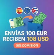 Remesas Europa España Italia USA Estados Unidos - Mensajería GRATIS (USD Efectivo Cash) SEPA Instant - SEGURO - Img 43542470