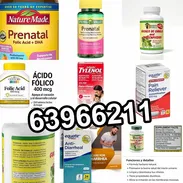 Prenatales MARCA Nature Made Prenatal ACIDO FOLICO + DHA 🛒✅ - Img 56987597