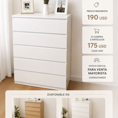 muebles importados gabeteros de diferentes capacidades - 2/6