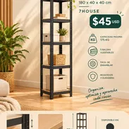 Estantería Modular con 5 Baldas Ajustables - Img 58208359