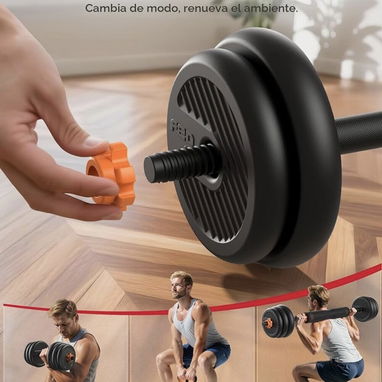 KIT DE PESAS nuevo marca Feierdun de 20 kg - Img 125445705