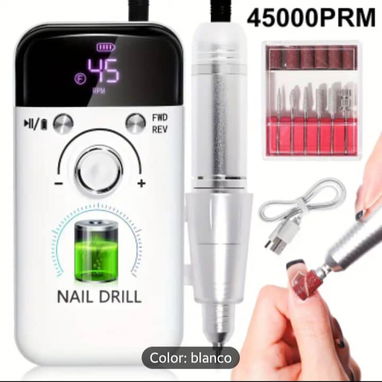 Máquina de uñas RECARGABLE 45 000 rpm - 2/2