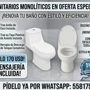 🚽 Sanitario Monolítico Moderno! 🚽 - Img 56336705