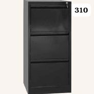 Archivador de 3 gavetas negro - Img 55572211