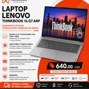 Laptop Lenovo ThinkBook 16 G7 ARP Ryzen 7 16GB 512GB SSD Touch | 16” Nuevo sin Caja en La Habana - Img 55156974