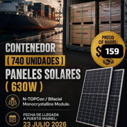 CONTENEDOR DE PANELES SOLARES 630W DISPONIBLE - Img 56199697