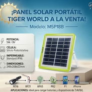 Panel solar de 5 w y 9 v, ideal para cargar diferentes dispositivos - Img 56859340