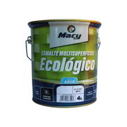 Pintura Esmalte Al Agua Ecológico E01 Color Blanco, 4L, con factura, somos empresa, 50796221 telf - Img 53383776