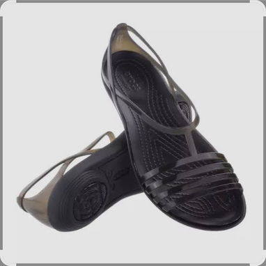 Sandalias Negras marca Crocs - 2/3