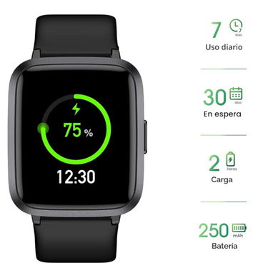 RELOJ INTELIGENTE .SMART WATCH. MARCA LIVIKEY ORIGINAL IP68 .FITNESS PARA DEPORTES. NEW SELLADO EN CAJA. TRAIDO DE USA. - Img 121872593