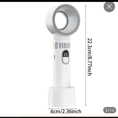 Ventilador de mano, portátil, sin aspas - Img 104934970