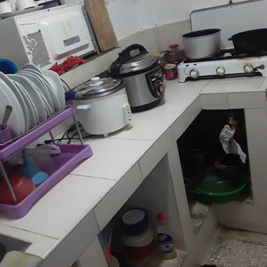 OLVIDESE DE LOS APAGONES en venta biplanta interior en centro habana con paneles solares instalados - Img 125922412