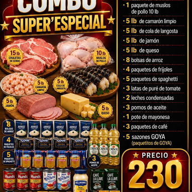 Combos de comida - 7/10