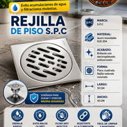 💧REJILLA💧DE PISO SPC ACERO INOX. MENSAJERÍA CON FACTURA Y GARANTÍA. 📲 54833699 - Img 56812434