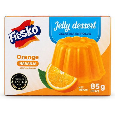 Gelatinas sabor fresa, piña y naranja - 3/3