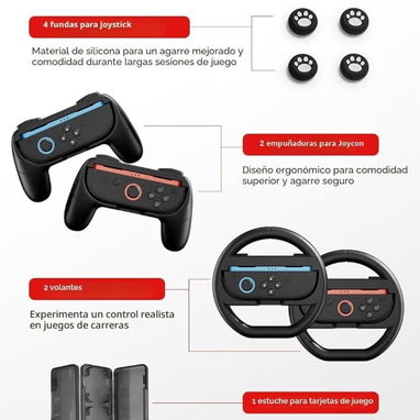 ☎️53544655 🛵 Entrega Disponible ⭐Kit de Accesorios para Nintendo Switch 2 ⭐ - Img 128074673