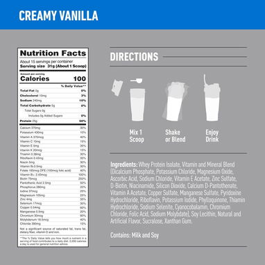 WHEY PROTEIN ISOPURE - Img 126260617