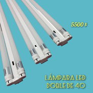 Lámpara led doble de 40 - Img 51606144