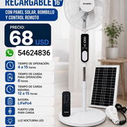 Ventilador de Piso Recargable - Img 55758340