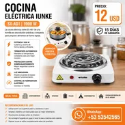 COCINA ELÉCTRICA IUNKE 1000 W. Factura + Garantía - Img 56344112