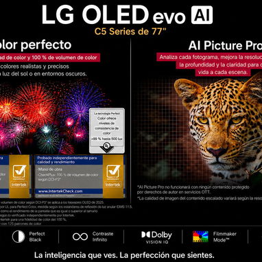 LG OLED evo AI C5 de 77” pulgadas ( 2025 ) - Img 123882993