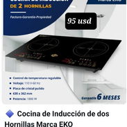 Cocina De Inducción De 2 Hornillas - Img 55777003