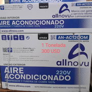 Split, 1 tonelada, marca ALL NOVU, mensajería gratis en la Habana, factura y garantía 6 meses, 📞👉🏻58684483 - Img 52639117