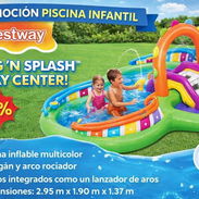Piscina infantil con tobogan Bestway Sing 'N Splash Play Center. - Img 55459407