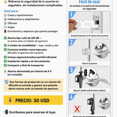 🔌 Protege tu casa o negocio! SENSOR DE MOVIMIENTO CON ALARMA Y 2 CONTROL REMOTO - 5/5