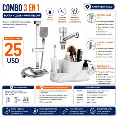 Duchas, llaves para fregadero, escaleras - 7/10