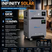 Inversor Solar INFINITY 6kw con batería 15360Wh en 3250 usd - Img 55881533