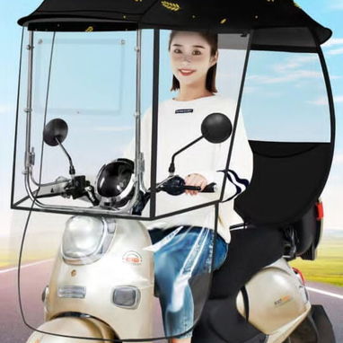 Toldos para motos y triciclos para que te protejas del sol y la lluvia nuevos en su paquete en tan solo 20 usd - Img 124955026