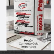 El mejor cemento cola marca pegón importado aprovecha q esta es su oportunidad - Img 57689132