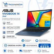 Laptop ASUS VivoBook 14 14.0'' FHD Intel Core i5-1334U 12GB RAM 256GB SSD Almacenamiento -Azul ( Nuevo )/ElectroMarket/ - Img 55489482