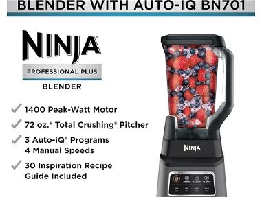 Batidora licuadora ninja profecional 1400w new en caja - Img main-image