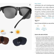 Gafas de sol Bluetooth Smart Intelligent Technology Glasses F06 (Precio Amazon 35 USD) - Img 45493914