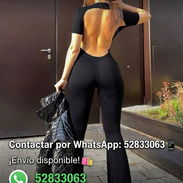 Mono deportivo negro exclusivo ideal para el verano - Img 55807585