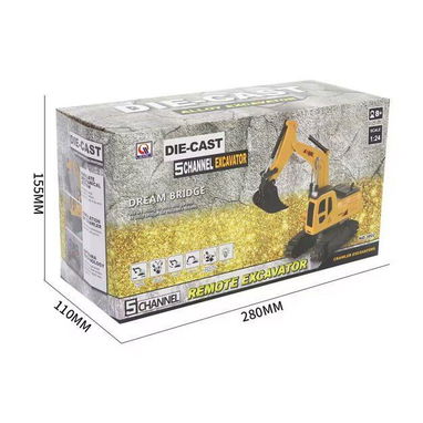 Excavadora RC Die-Cast 1:24 – Ingeniería en Movimiento para Niños (+6 años) | videojuegoshabana.com - Img 122087795