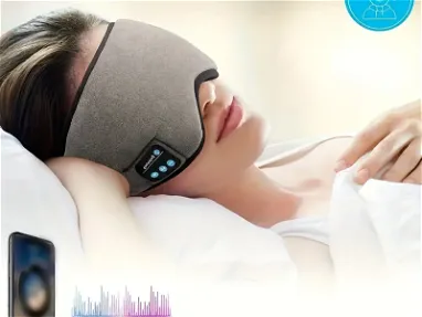 Máscara para dormir Inalámbrica con Auriculares Integrados, relajacion y Descanso total - Img 61746022