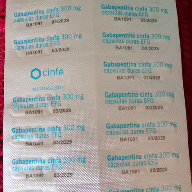 Gabapentina de 300 MG la caja  de 30 tabletas - 3/3