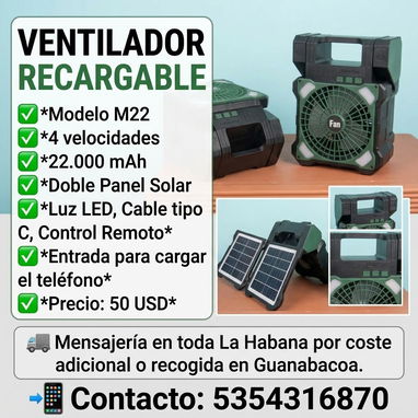​🔋⚡VENTILADORES RECARGABLES MULTIFUNCIÓN ⚡🔋 - 4/4