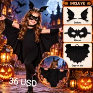 🦇Disfraz de murciélago para niños 👇Tres piezas - Img 58329724