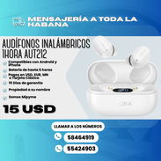 🎧 AUDÍFONOS INALÁMBRICOS 1HORA AUT212 🎧 💰 Precio: 15$ - Img 55164120