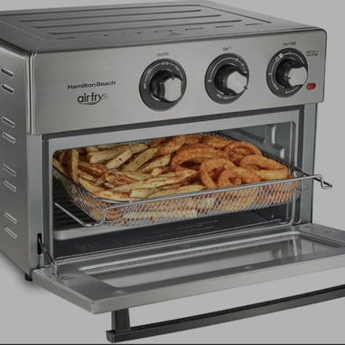 Hamilton Beach Combo de freidora de aire (REBAJADO)para horno tostador - 4/6