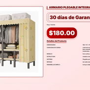 ARMARIO PLEGABLE INTEGRADO . - Img 56926499