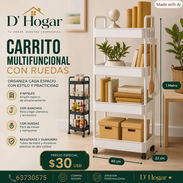 Carrito Organizador.  Domicilio Incluido - Img 57394396
