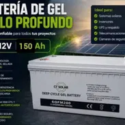 En 10 de Octubre⚡ Batería de gel ciclo profundo ideal para sistemas solares, triciclos, inversores y respaldo eléctrico - Img 57552142