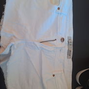 Short de mezclilla blanco talla 14 - Img 57565633