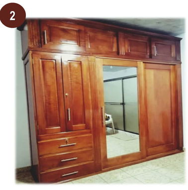 Cama litera gavetero closet estante de cocina mesa de comedor banqueta puerta - Img 85031671